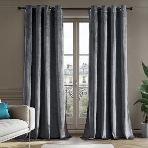 Deconovo Cortinas Opacas con Ojales, Cortinas Térmicas para…