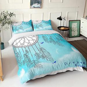 Chickwin Juego de Ropa de Cama 3D Impresión, Traje de 4 Pie…
