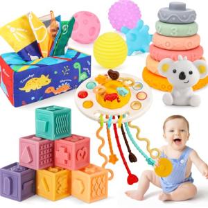 Gontence Juguetes Bebes 6-12 Meses, 5 in 1 Juguetes Niños 1…