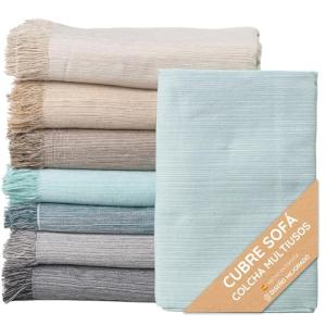 Colcha Multiusos: Plaid sofa, Manta Foulard, Cubre cama, fo…