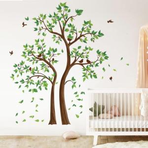 decalmile Pegatinas de Pared Arbol Grande Vinilos Decorativ…