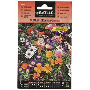 Semillas Batlle Mezcla Flores ENANAS anuales, Multicolor