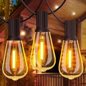 GLUROO Guirnaldas Luces Exterior, 18 Metros ST38 Guirnaldas…