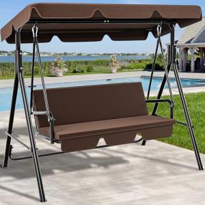 YITAHOME Balancin Jardin Exterior, 3 Plazas Columpio Jardin…