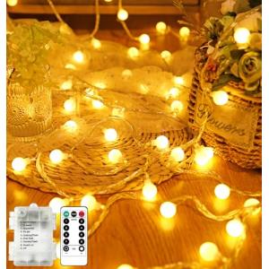 Kimuwote Guirnaldas Luminosas, 10M 100LED Cadena de Luces B…