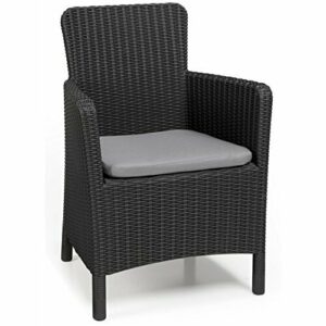 Keter 226453 Sillón de jardín, Grafito, 60 x 63 x 85 cm