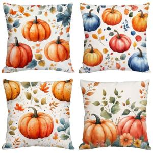 Otoño Cojines Exterior Impermeable Terciopelo Fundas Cojine…