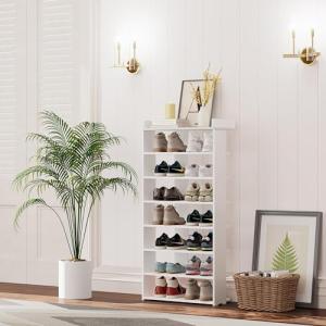 Dripex Zapatero Estrecho Blanco, Montaje Sin Herramientas,…