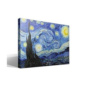 Cuadro Canvas La Noche Estrellada de Vincent Willem Van Gog…