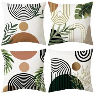 ARNTY Fundas Cojines 45X45 cm,Juego de 4 Fundas de Cojines…