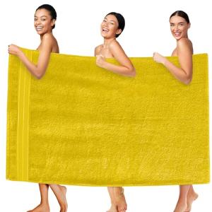 Elegant Comfort Three Line Popcorn - Toalla de baño Extragr…