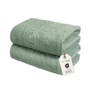 nice homeit Juego de 2 Toallas de baño Grandes 100 x 150 cm…