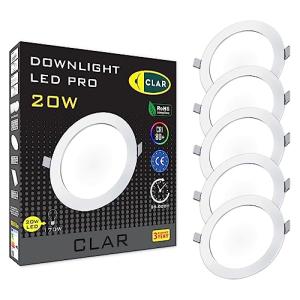 CLAR - Downlight LED Techo Empotrable, Focos LED Interior T…