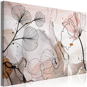 murando Cuadro en Lienzo Flores Prado 90x60 cm 1 parte Impr…