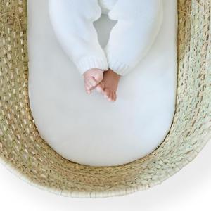 Clair de Lune Moisés Basket/Noah Pod - Colchón de fibra con…