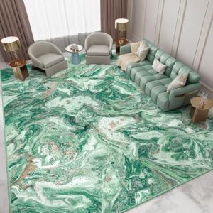 IKALIFE Alfombras Salon Modernas Lavable - Abstracta Alfomb…