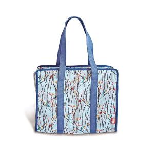 Prym Bolsa, Algodón, Azul Claro, 34 x 26 x 9,5 cm
