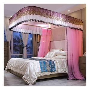 Mosquitera con Dosel de Estilo Europeo para Cama de Palacio…