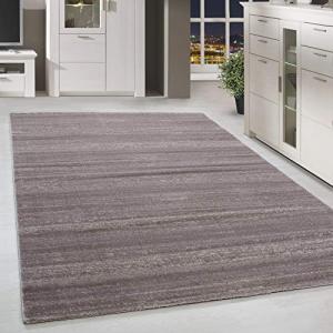 HomebyHome Alfombra Pila Corta Diseño de Ondas abstractas S…