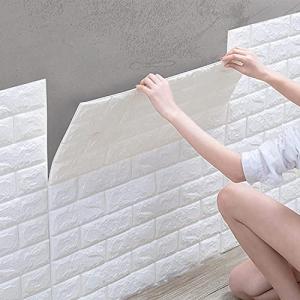 10 piezas pared 3D papel tapiz ladrillo autoadhesivo, DIY p…