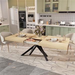 Mesa de Comedor Extensible Estilo Industrial Mesa Extensibl…