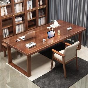 Mesa de conferencias de madera maciza para 4 a 8 personas,…