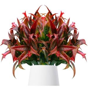 pangutheos 4 Piezas Plantas Artificiales Decorativas, Flore…