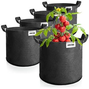 com-four® 5x30 L Saco para Plantas para Patatas - Tarrinas…