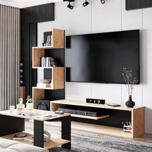 Miroytengo Módulo de TV para Salón Comedor Snake en Color R…