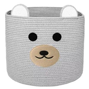 Bear - Cestas de lavandería con asas, cesta decorativa para…