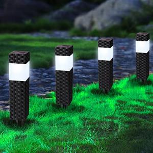 Joomer Luces Solares LED Exterior Jardin, 8 Paquete IP65 Im…