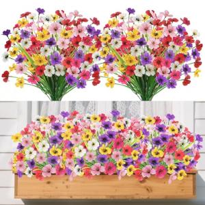 YSUVIN 12 Piezas Flores Artificiales Decoracion, Realistas…
