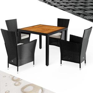CASARIA® Juego de Muebles de Jardín 9 Pzs. Patio Terraza Me…