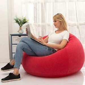 LONEEDY Silla inflable, asiento hinchable, tumbona para jue…