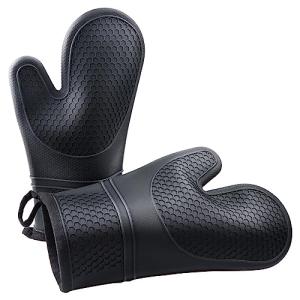 Guantes de horno resistentes al calor hasta 300 °C, juego d…