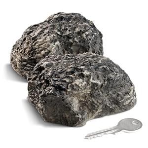 COM-FOUR® 2x Piedra Clave "medium hill" - Piedra de imitaci…