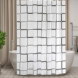 Vllcsla Cortina de Ducha Antimoho Alto para Baño, 200x240 c…