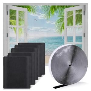 5 Paquetes Mosquiteras para Ventanas, DIY Resistente al Des…