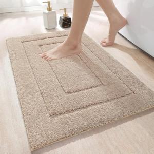 DEXI Alfombra de Baño Antideslizante 40 x 60 cm, Súper Abso…