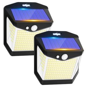 Luz Solar LED Exterior Jardin: 248 LED Luces Solares Sensor…
