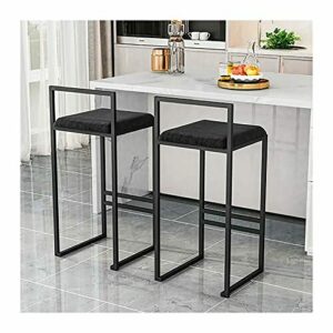 Taburetes de Bar con Altura de Barra con Respaldo Juego de…