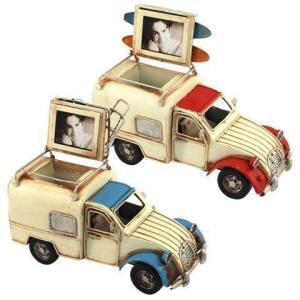 Figura Metal Coche Retro (1 unidad) 20 cm