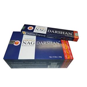 Varillas de incienso 180g Golden Nag Darshan aroma fraganci…