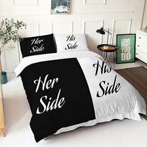 Chickwin-Shop Juego de Ropa de Cama de 4 Piezas, 3D Microfi…