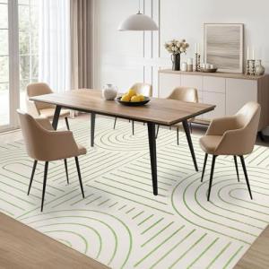 Homcomodar Alfombra de Salon Grande 160x230cm Alfombras Lav…