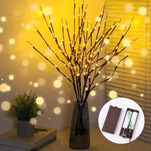 FAOKZE 5pcs LED Ramas Luces, Ramas iluminación de 70 cm par…
