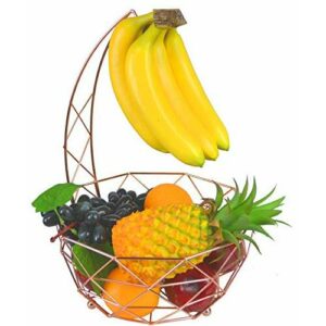Roselife - Cesta de frutas con colgador de plátano,cesta fr…