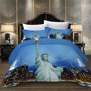 Treer Juego de Ropa de Cama 3 Piezas, Microfibra 3D Moderno…