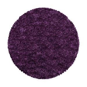 HomebyHome Alfombra Salon Peludo de Pelo Largo 50mm Púrpura…
