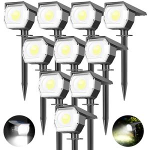 kolpop 10 Piezas Luces Solares Exterior Jardin, Impermeable…